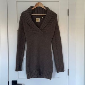 TNA Lambswool Sweater Dress SMALL